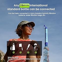 Purewell Outdoor Water Filter Personal Water