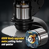 Conentool 24V Cordless Strimmer with 2 Batteries Foldable 15 Blades 2024 view 2