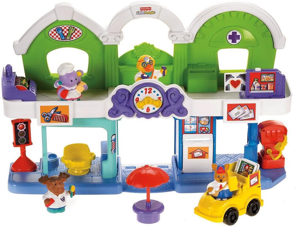 FisherPrice Animalville Town Center Play Set, Playsets Amazon Canada