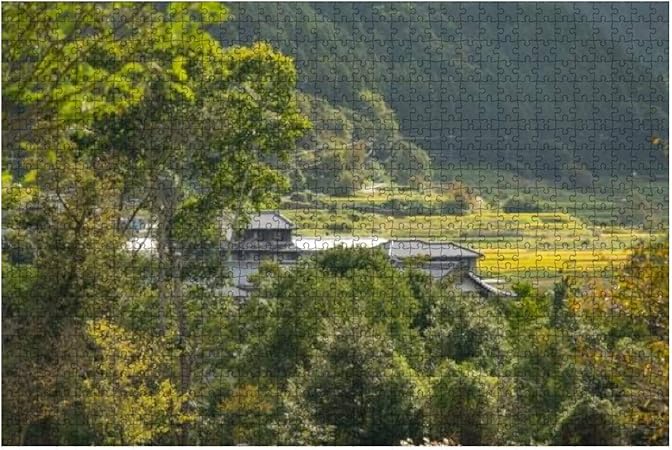Amazon 1000ピース ジグソーパズル 風景 田舎の風景 奈良 明日香村 子供 おもちゃ 室内 プレゼント 誕生日プレゼント 女の子 男の子 知育玩具 おもちゃ おもちゃ