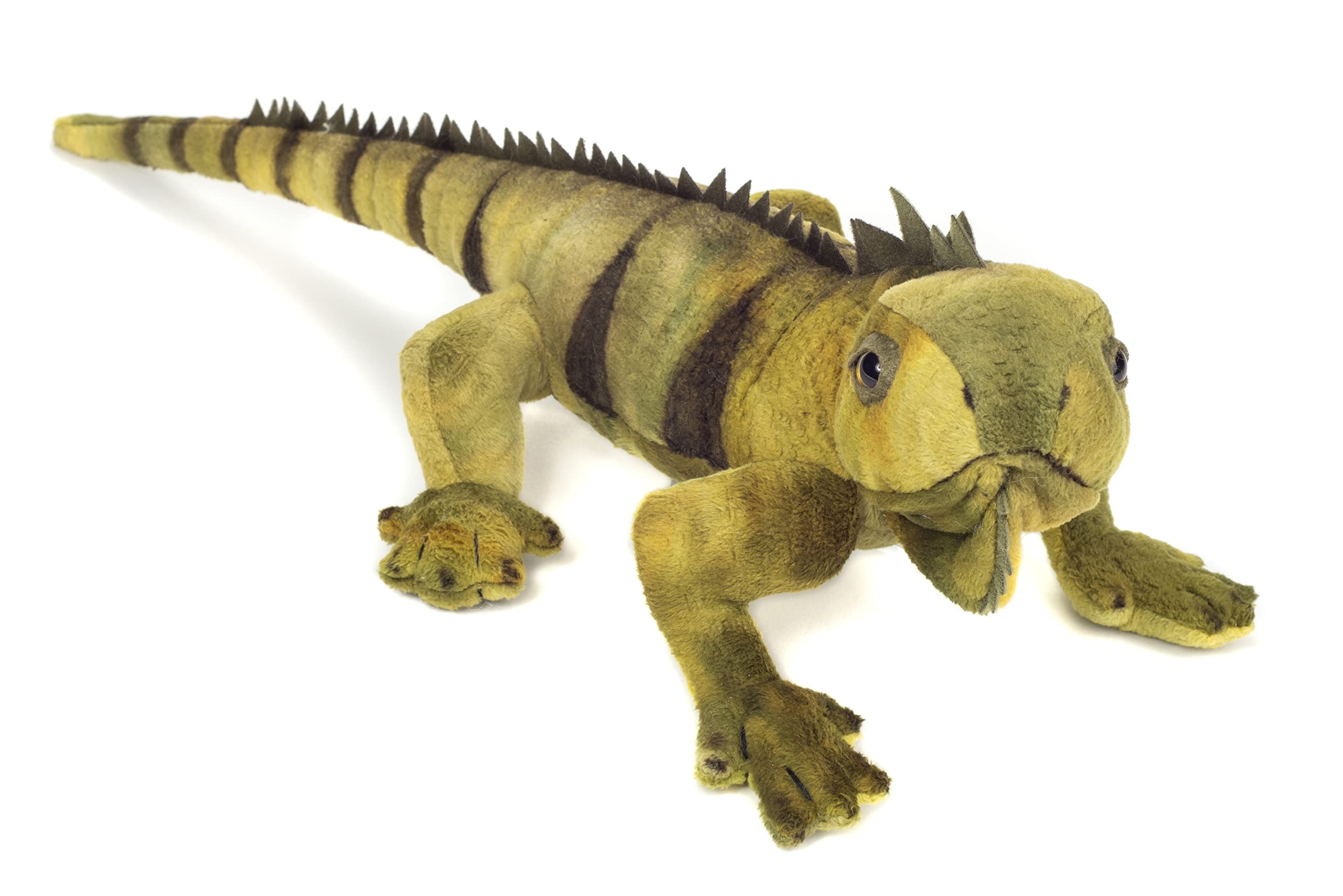 Teddy Hermann 92338 Iguana 49 cm, cuddly toy with 75% recycled filling material