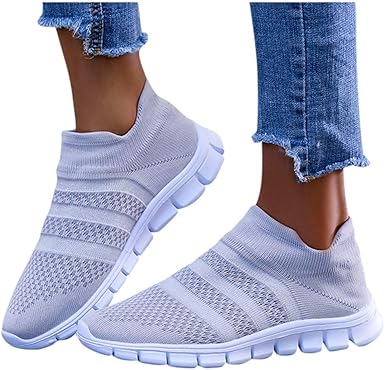 womens wide width slip on sneakers