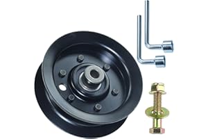 FULAIGE 106-2175 Idler Pulley Replaces Toro 132-9420 Flat Idler Pulley, Toro 106-2175, 132-9420 for Toro Timecutter MX5060, SS5060, SS5000, SS4235, SS4225 Z5000 Riding Mowers