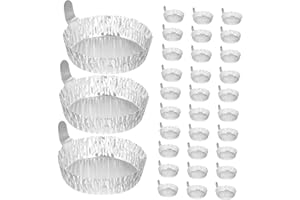 SEWOART 50Pcs Aluminum Foil Weighing Trays with Handle Sample Weighing Boats Heavy Duty Aluminum Foil Pans for Laboratory Use