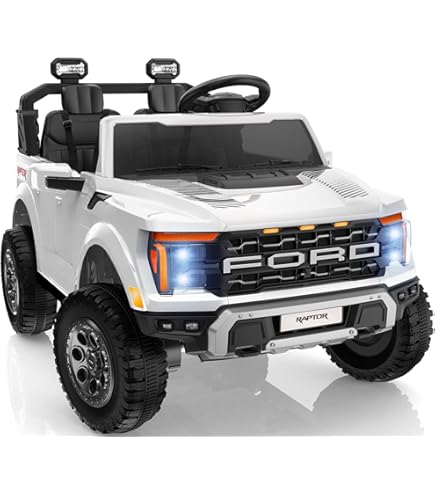 Amazon.com: YOFE 24V Ride On Toys for Big Kids, Ford F-150 Raptor