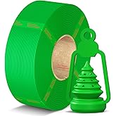 ANYCUBIC PLA Filament Refill 1.75mm, 3D Printer Filament, for Reusable Spools, Dimensional Accuracy +/- 0.02mm, Fit with Most Reusable Spools, 1KG, Green