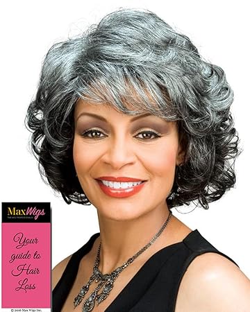 Amazon Com Barbara Wig Color 51 Light Gray Foxy Silver Wigs