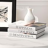 Decorative Books for Home Decor - Coffee Table Book Decor - Fake Books for Decoration - Faux Books for Decoration - Decorative Books for Coffee Table Decor - Decor Books - Large Book Decor