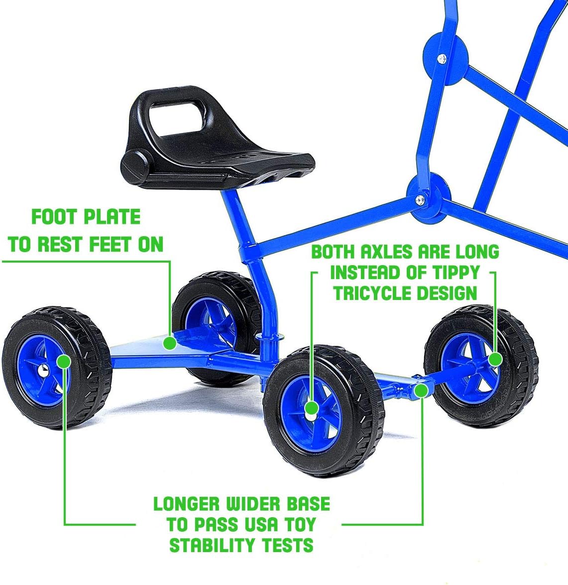 sand digger toy backhoe with wheels
