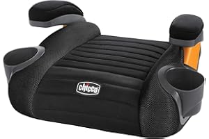 Chicco GoFit Backless Booster Car Seat, Travel, Portable Car Booster Seat for children 40-110 lbs. - Knight/Black, 1 Count (P