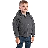 Berne Youth Softstone Duck Hooded Jacket