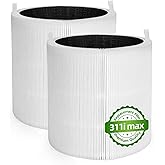 311i Max Replacement Filter Compatible with Blueair Blue Pure 311i Max Air Purifier,H13 Activated Carbon Filter 2 Pack