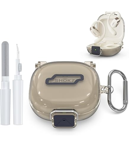 Protective Case Cover for Shokz OpenFit2+ Headphones Charging Case