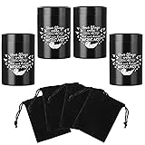 Small Urns for Human Ashes Set of 4, Mini Cremation