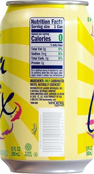 LA CROIX SPARKLING WATER, LIMONCELLO, 12 FL OZ (PACK OF 12)