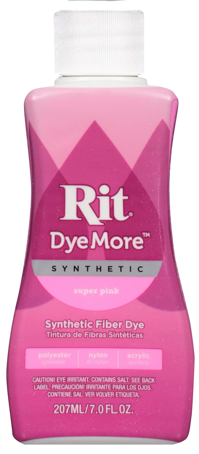 Rit DyeMore Advanced Liquid Dye for Polyester, Acrylic, Acetate, Super Pink eBay