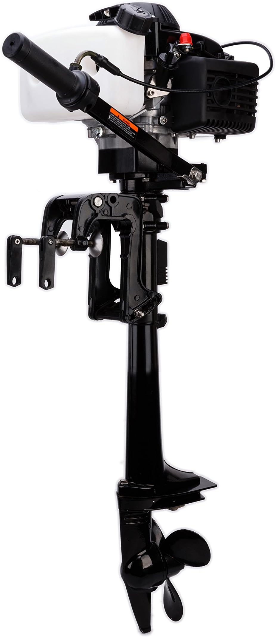 LEADALLWAY 4.0HP Outboard Motor 4 Stroke Water Cooling and Air Cooling Advanced Boat Engine for Small Fishing Boat Three Improved Version