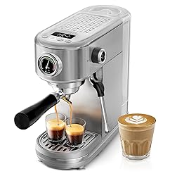 HiBREW Espresso Machine 20 Bar, Semi-Automatic