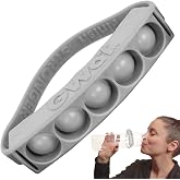 GWaT Water Bottle Hydration Tracker - Daily Water Reminder &amp; Goal Setter - Reusable Silicone Band for Fitness, Weight Loss &amp; Hydration Tracking