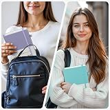 Smarpau Lined Notebook A5 360 Pages 100gsm Leather Softcover Lake Blue view 7