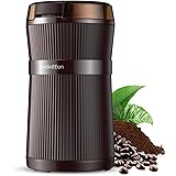 HadinEEon Electric Coffee Grinder, 200W Spice Grinder with Stainless Steel Blade & Bowl, One-Touch Control Coffee Bean Grinde
