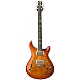 PRS SE Hollowbody II Piezo, Vintage Sunburst with Case