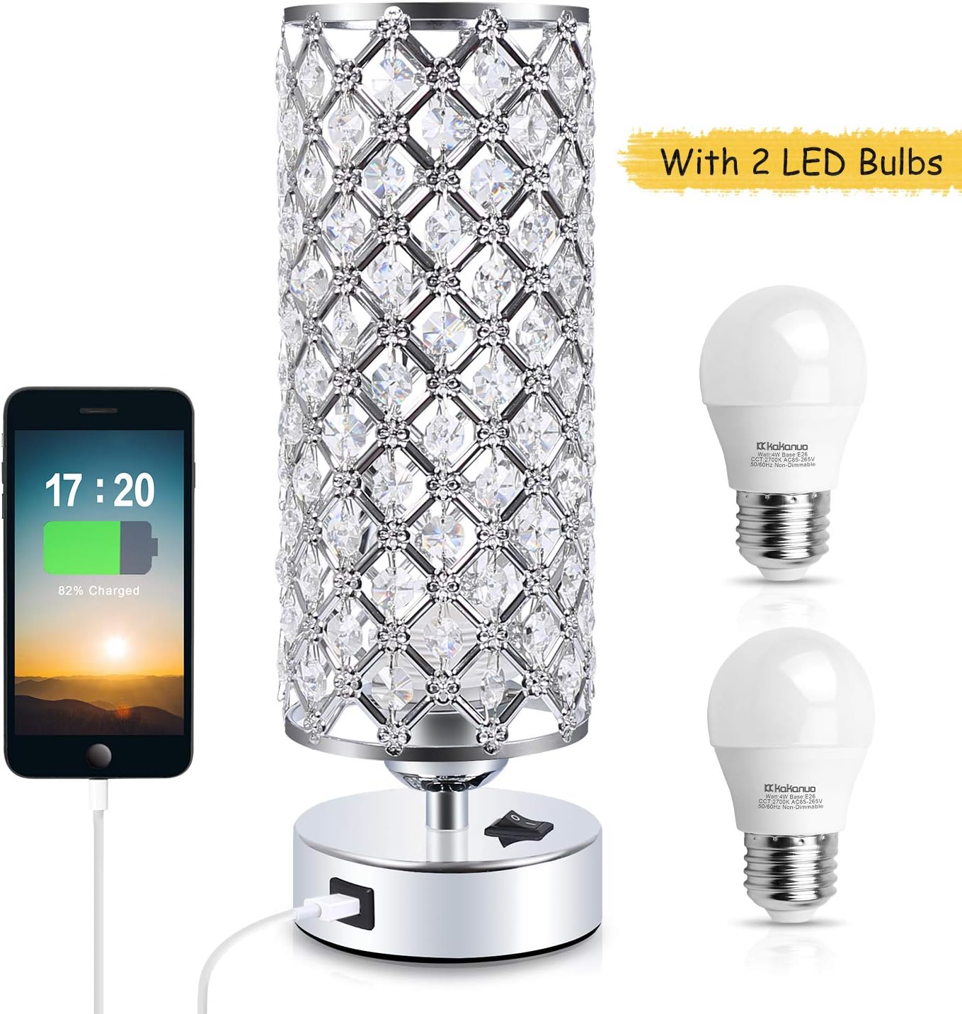 Best Crystal Table Lamps For Bedroom