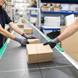 KAYGO KG19N Work Gloves with Grip Dots Nitrile Coated 3 Pairs Grey L view 3