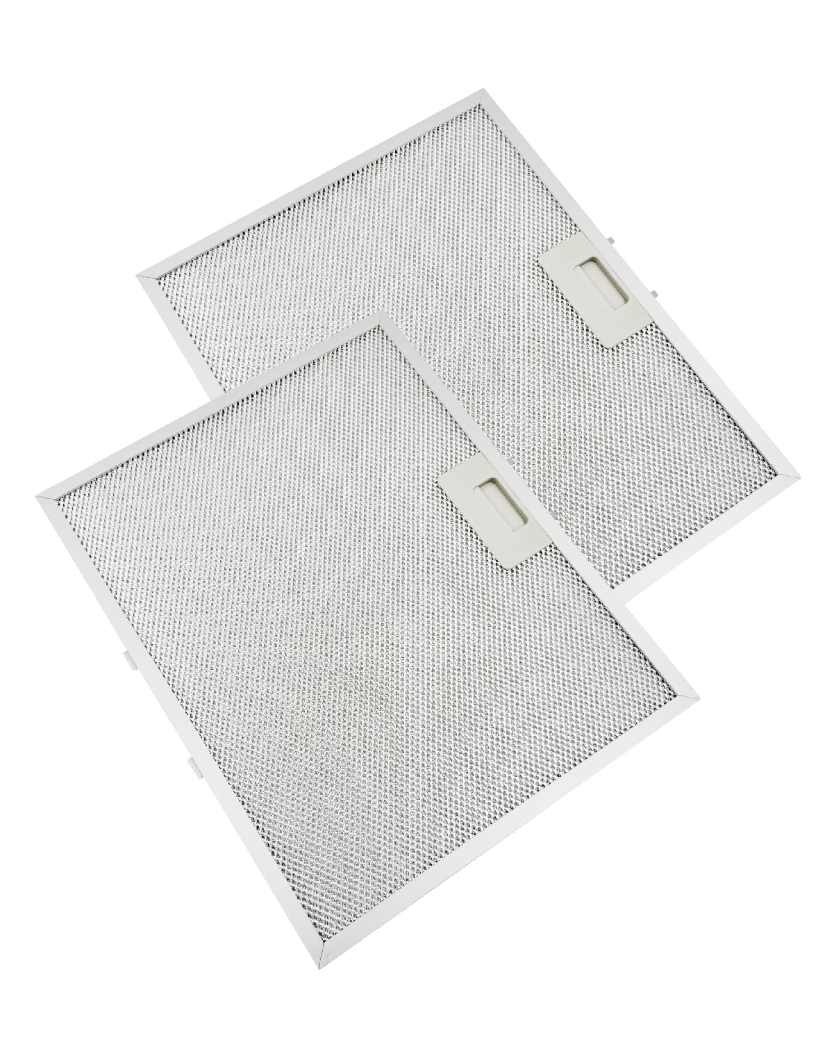 Photo 1 of 2 Pcs WB02X11011 Range Hood Filter Compatible with GE JV636H1SS JV636H2SS JV536H1SS JV536H2SS Stainless Steel Mesh Grease Filter 14-1/2" x 11-5/8"