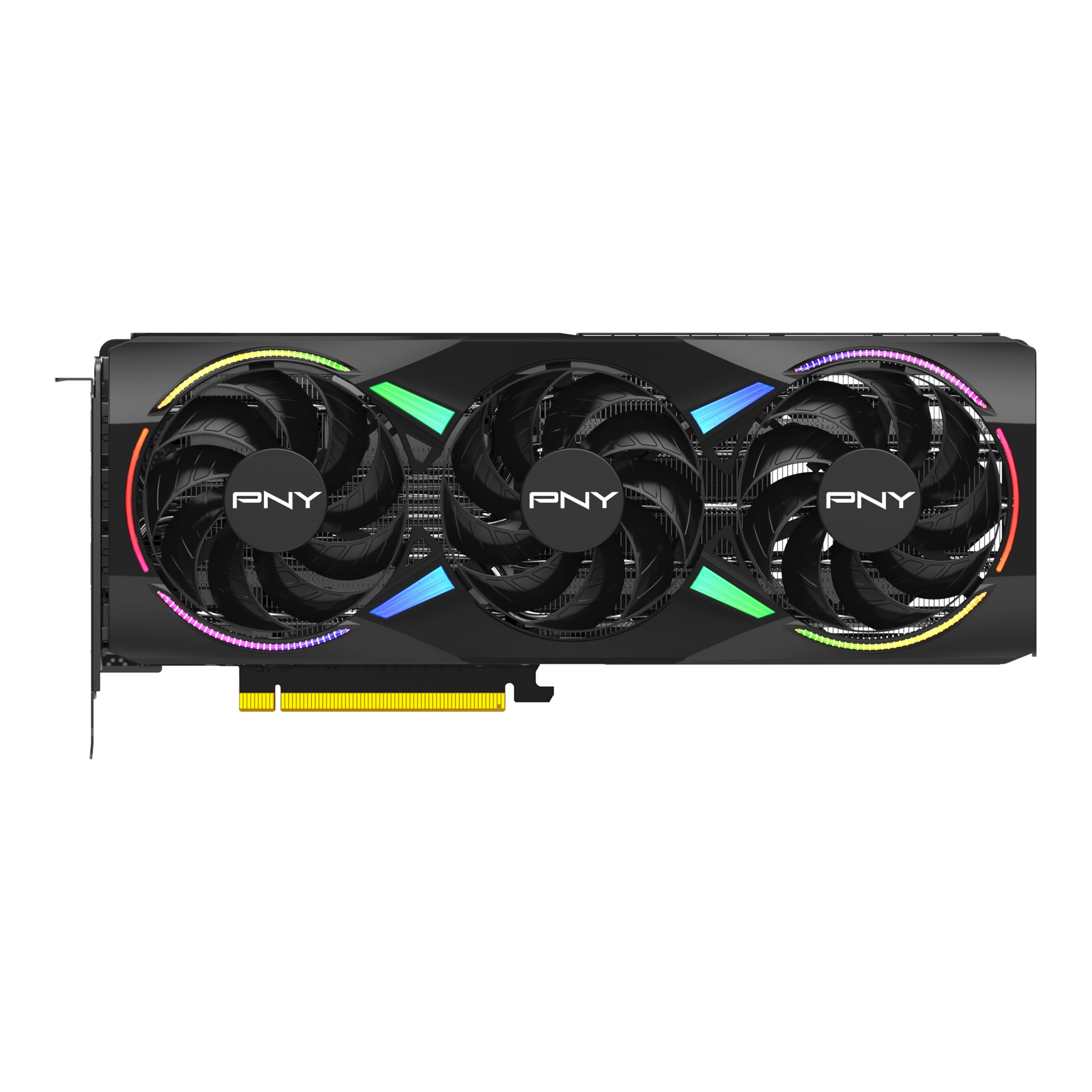 PNY NVIDIA GeForce RTX? 5070 12GB ARGB Overclocked Triple Fan Graphics Card (DLSS 4, PCIe 5.0, HDMI/DP 2.1, 2.4-Slot, Epic-X? RGB Lighting)