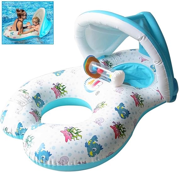 Come Baby Swim Ring,Swimming Ring,Mother Baby Pool Float,Inflatable