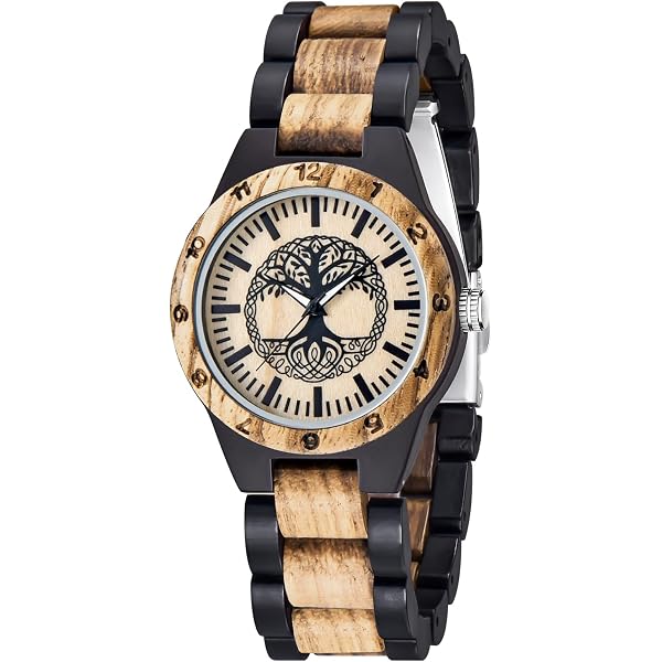 Amazon.com: BOBO BIRD Women Wooden Watches Luxury Wood Metal  display picture 2