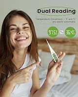 Femometer Digital Thermometer 2 Pack Oral/Rectal/Underarm Safe Accurate view 6