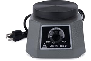 faruijie Dental Lab Vibrator - Roundness Gypsum Oscillator Shaker Mixing Machine for Mixing Gypsum Pouring Models Resin Casti