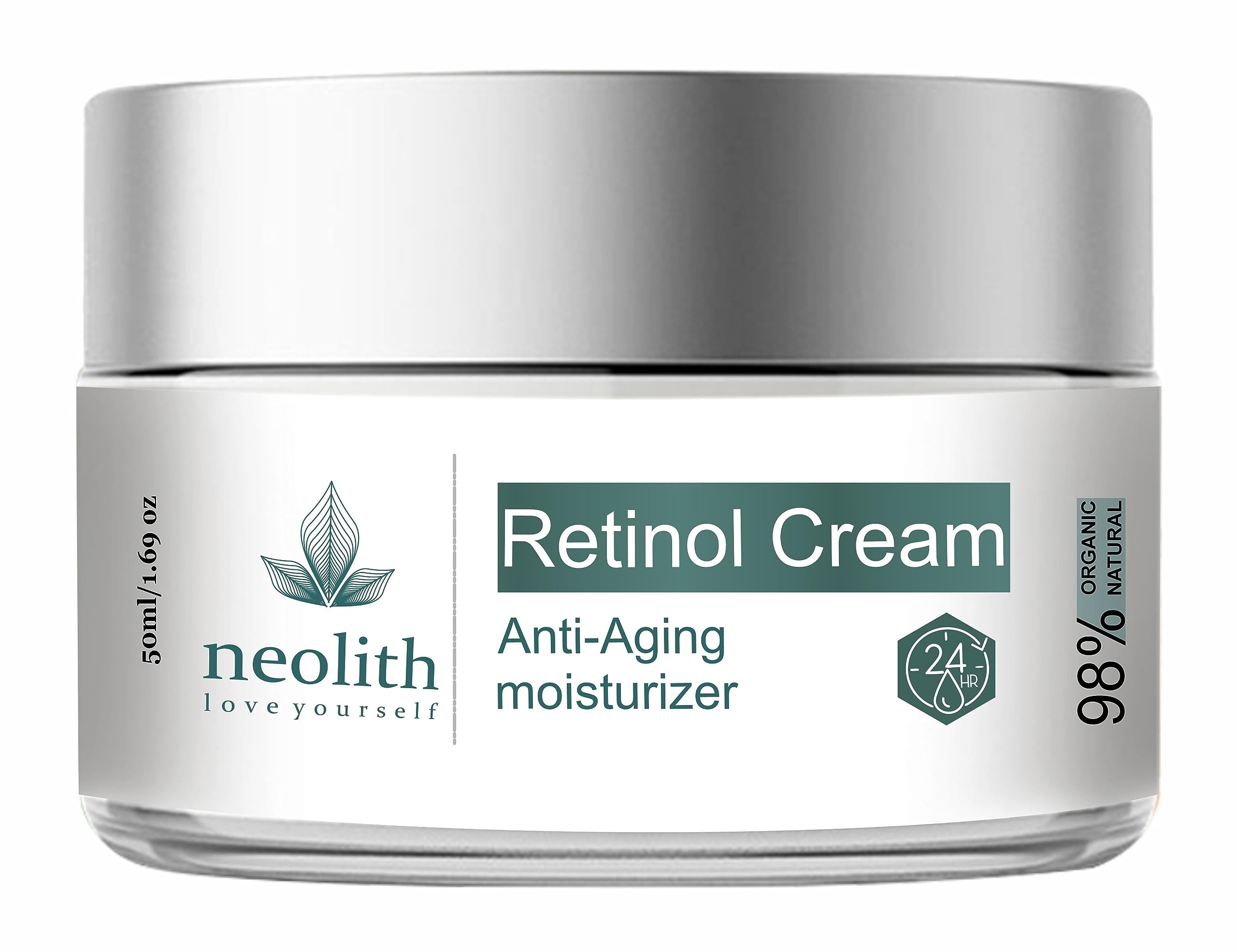 Neolith Retinol Advanced Moisturizer Cream for Face, Body, Hands | Wrinkle repair, Boost skin firmness, Enhances skin tone | 50 ML