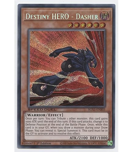 Amazon.com: Yu-Gi-Oh! - Over Destiny - LEHD-ENA18 - Common - 1st Edition -  Legendary Hero Decks