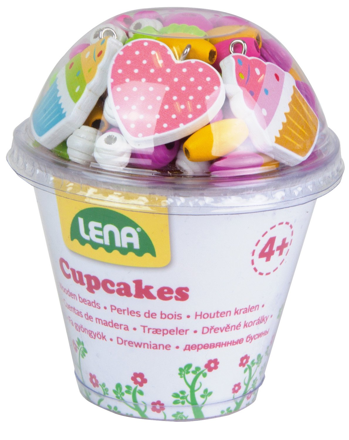 Lena 32002 Cupcake Craft Set, Pink