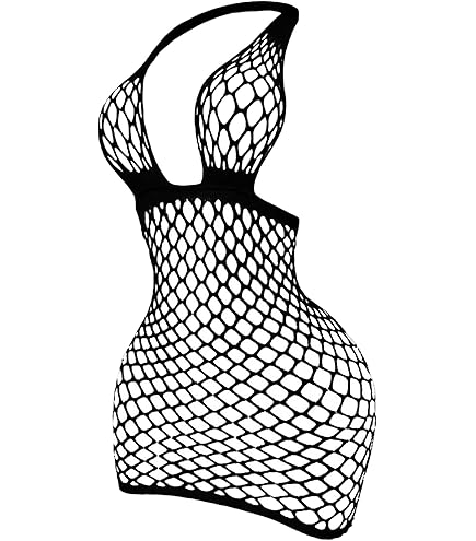 fishnet backless babydoll dress Kimfeng Black Lingerie for Women Sexy Bodycon Hollow Out Mesh Chemise Stripper Outfit Beach Cover Up Club Bodysuit at Amazon Women's Clothing store Dress's Color:64#-White this piece blends elegance Gender Reveal-White221226 Light Blue Dress For