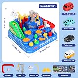 TODARRUN Car Race Track Toy 6 Buttons 9 Challenges STEM Learning 3-6 view 7