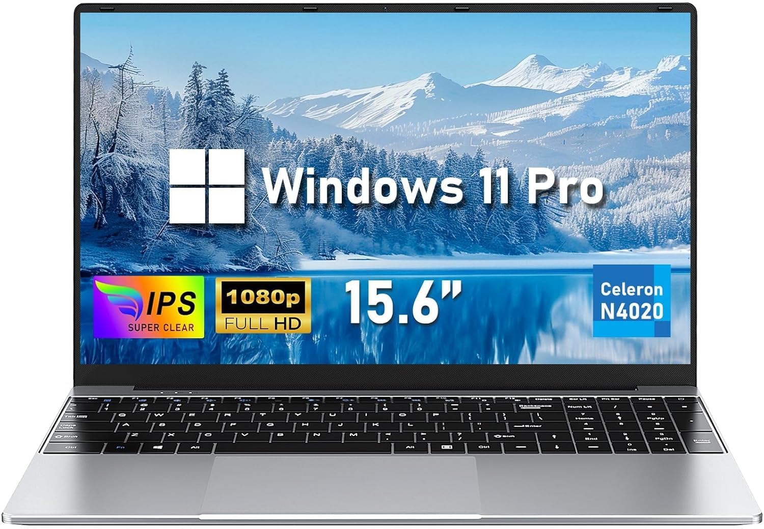 Photo 1 of NIAKUN Laptop, Laptop Computer 2025, 15.6 Inch Lap Top, 8GB RAM 256GB SSD PC, N4020 Processor, 15.6" FHD 1920 * 1080 Display, WIFI5, BT5.0