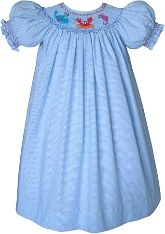 carousel smocked dress