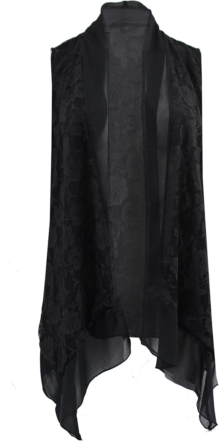 black lace cardigan plus size