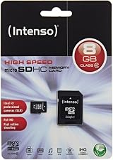 Intenso 3413460 Class 10 Micro SD Card 32GB U1 40MB/s w/ Adapter view 2