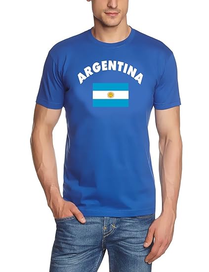 Coole-Fun-T-Shirts MARADONA t-shirt DIE HAND GOTTES NR.10 Argentinien vorne+hinten