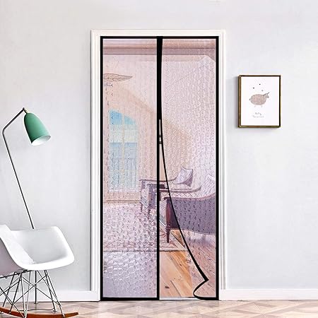 Magnetic Thermal Insulated Door Curtain 60 X80 Magnet Patio Door