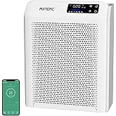 Air Purifiers for Home Bedroom Large Rooms, HEPA Smart Air Cleaner Covers up to 3500 ft², App Control, PM2.5 Display Air Quality,Sleep Mode,Auto Mode, HEPA Air Purifier for Pet Hair, Pollen and Dust