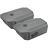 ExpertPower High Capacity (11.4V 3830mAh) Intelligent Flight Replacement Battery for DJI Mavic Pro, Mavic Pro Platinum & Mavic Pro White - 2 Pack
