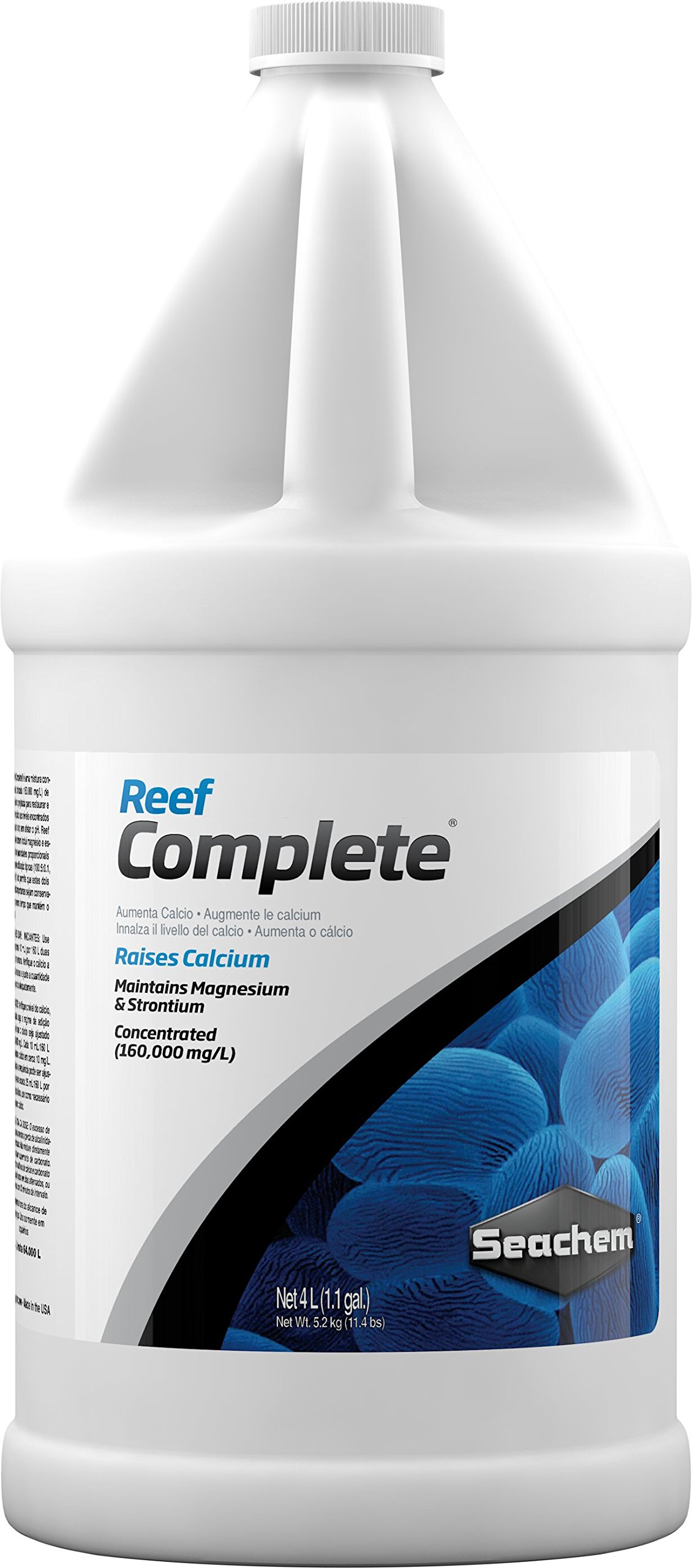 Seachem Reef Complete Liquid ionic Calcium Source, 4 Litre