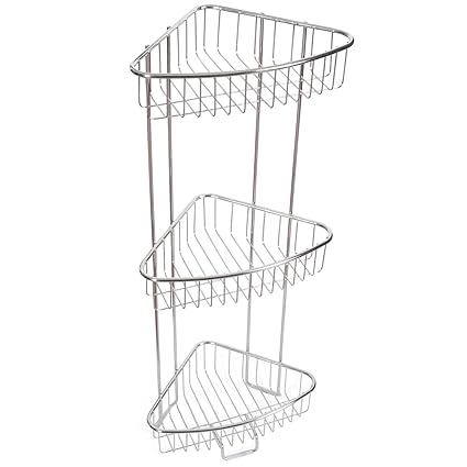 Toilettree Products Shower Floor Caddy Stainless Steel Rust