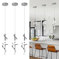 Vloitgol Spiral Led Pendant Light Fixtures, 5500K